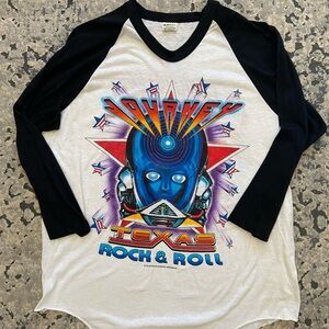 Vintage 1983 Journey Texas Rules Rock & Roll Tour T-Shirt Perfect Condition XL